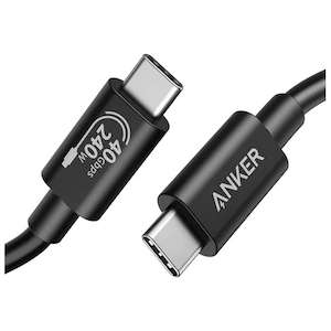 Anker�bPD�Ή� USB-C to USB-C�P�[�u�� 1.0m�i�u���b�N�j�bA8487011