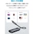 Anker｜変換アダプタ USB-C＆DisplayPort　（ブラック）｜A8318HA1