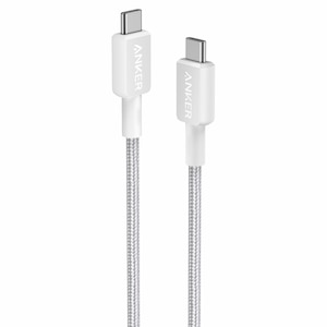 Anker�b���ϋv�i�C���� USB-C �� USB-C �P�[�u�� 1.8m�@�i�z���C�g�j�bA81F6N21