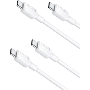 Anker�bUSB-C �� USB-C �P�[�u�� Anker 310 0.9m 2�{�Z�b�g(�z���C�g)�bB81E1021