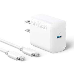 Anker｜AC充電器 急速充電 USB-C×1ポート USB-Cケーブル付属 (ホワイト)｜B2347121
