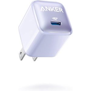 Anker�bUSB PD�Ή� 20W�o�� USB-C�[�d�� �R���p�N�g�T�C�Y PowerIQ 3.0����(�p�[�v��)�bA2637NQ6