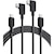 Anker�bUSB-C �� USB-C �P�[�u�� (L���A���ϋv�i�C����) 1.8m 2�{�Z�b�g (�u���b�N)�bB81L6011