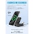 Anker｜マグネット式 Foldable 3-in-1 ワイヤレス充電器 Anker MagGo Wireless Charging Station (ブラック)｜B2557N11