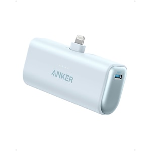 Anker�b���o�C���o�b�e���[ 5000mAh �܂肽���ݎ����C�g�j���O�[�q���� PowerIQ���ځi�u���[�j�bA1645N31