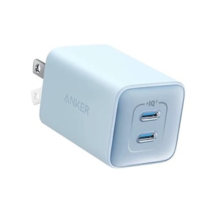 Anker�bAC�[�d�� USB-C�~2�|�[�g�i�u���[�j�bA2039N31
