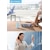 Anker�b���o�C���o�b�e���[ Anker Power Bank (10000mAh, 30W, Fusion, Built-In USB-C�P�[�u�� AC�v���O�t �u���[�j�bA1637N31