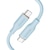 Anker�bPowerLine III Flow USB-C �� USB-C �P�[�u�� 0.9m�i�A�C�X�u���[�j�bA8552N32