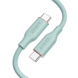 Anker�bPowerLine III Flow USB-C �� USB-C �P�[�u�� 0.9m�i�~���g�O���[���j�bA8552N62