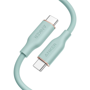 Anker�bPowerLine III Flow USB-C �� USB-C �P�[�u�� 1.8m�i�~���g�O���[���j�bA8553N62