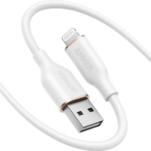 Anker�bUSB A to Lightning�P�[�u�� 1.8m�i�z���C�g�j�bA85A1N22