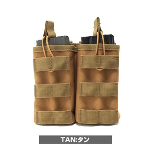 LayLax�b�S�[�X�g�M�A M4/M16�I�[�v���g�b�v�}�K�W���|�[�` �_�u���iTAN�j�bLAYLAX �����į��϶޼���߰�W TAN