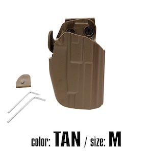LayLax�b�}���`�t�B�b�g�R���p�N�g�z���X�^�[ MULTI FIT COMPACT HOLSTER �z���X�^�[�J���[�FTAN �E M�b���̨�ĺ��߸��ٽ�� TAN M