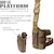 LayLax�b�h���b�v���b�O�v���b�g�t�H�[�� DROP LEG PLATFORM TAN�b��ۯ��گ����ׯ�ΰ� TAN