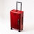 &.FLAT｜折り畳めるキャリーケース メタリックカラー （レッド・約35L）｜TRM-FL14400001-RE