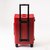 &.FLAT｜折り畳めるキャリーケース メタリックカラー （レッド・約35L）｜TRM-FL14400001-RE