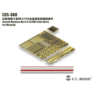 E.T.MODEL�b1/35 �C�X���G�� IDF��͐�ԃ����J�oMk.4/4LIC�p�T�C�h�X�J�[�g�f�B�e�[���A�b�v�Z�b�g(�������f���p)�yE35-300�z�bE35-300 Mk.4/4LIC���޽���DUP