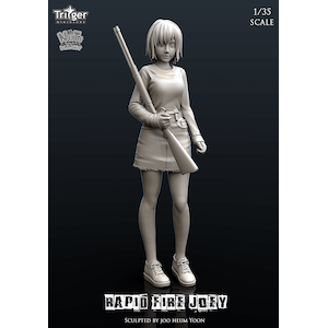 1/35 ラピッドファイアジョーイ 弾奏する少女【T35028】