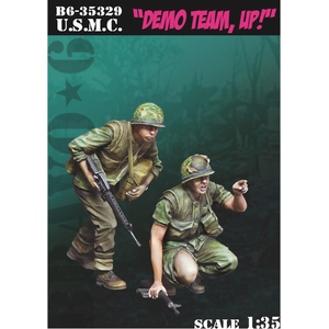 1/35 ベトナム戦争 米 アメリカ海兵隊「爆破処理班前へ！」【B6-35329】