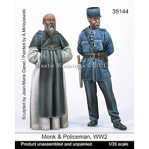 �}���e�B�X�E�~�j�`���A�Y�b1/35 WWII �t�����X�C���m�ƌx�� �yMan35144�z�bMS Man35144 ����޳�/����