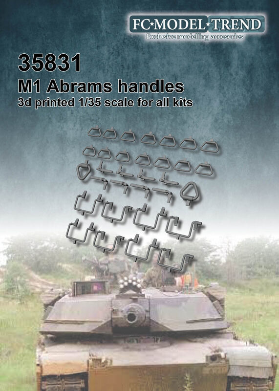 1/35 M1エイブラムス用ハンドルセット【FC35831】 | FC☆MODEL