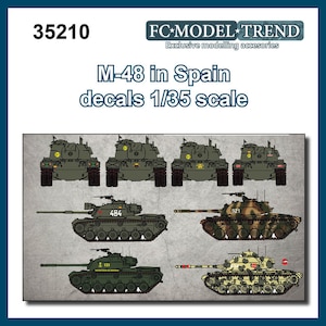 FC��MODEL�b1/35 �A�����J�@M48�p�b�g���f�J�[���i�X�y�C���R�d�l�j�yFC35210�z�bFC35210 ��ض M48�߯�� �޶�� ��߲�
