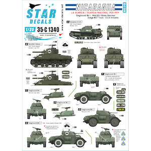 STAR DECALS�b1/35 ���p �j�J���O�A#1 ���ƌx���� �X�^�b�O�n�E���hMkI M4A3E8/105mm�֒e�C �_�b�WM37 CV.33�A���T���h �f�J�[���ySD35-C1340�z�bSD35-C1340 ƶ׸ޱ #1