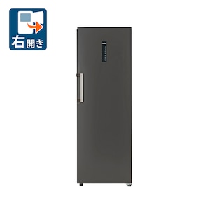 ハイアール｜280L 冷凍庫【右開き】ブラック｜JF-NUF280CR-K