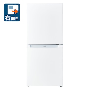 ハイアール｜121L 2ドア冷蔵庫（ホワイト）【右開き】｜JR-NF121C-W