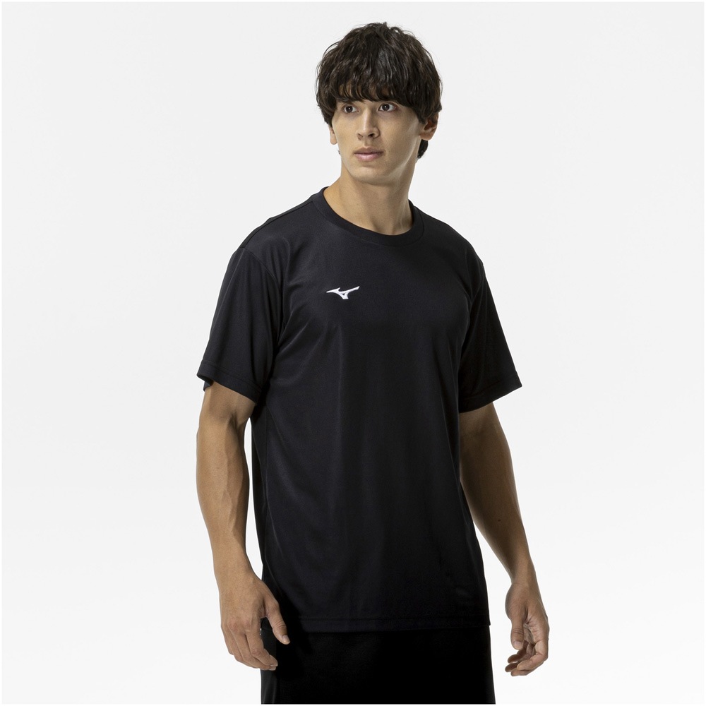 人気ブランド 海外通販 - 国内入手困難 メンズ 半袖/丸首（ブラック×ゴールド ナビドライTシャツ サッカーボール