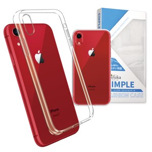 iPhoneXR用 クリアケース 透明 クリア ケース カバー（クリア 