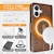 shizukawill�b�V�Y�J�E�B���biPhone14�p �蒠�^ �P�[�X �J�o�[ �{�v�� ���U�[�P�[�X MagSafe�Ή��i�I���[�u�j�bAPIP14V5OLIVE