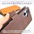 shizukawill�b�V�Y�J�E�B���biPhone12 / iPhone12 Pro�p �蒠�^ �P�[�X �J�o�[ �{�v�� ���U�[�P�[�X MagSafe�Ή��i�p�[�v���j�bAPIP12PV5PURPL