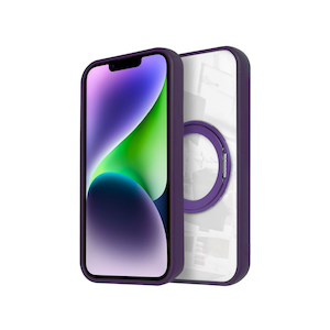 shizukawill�b�V�Y�J�E�B���biPhone14�p �P�[�X �J�o�[ MagSafe�Ή� �X�}�z�����O ���^�� �ϏՌ��i�_�[�N�p�[�v���j�bAPIP14HI9PU