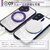 shizukawill�b�V�Y�J�E�B���biPhone15�p �P�[�X �J�o�[ MagSafe�Ή� �X�}�z�����O ���^�� �ϏՌ��i�z���C�g�j�bAPIP15HI9WH