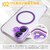 shizukawill�b�V�Y�J�E�B���biPhone13�p �P�[�X �J�o�[ MagSafe�Ή� �N���A�P�[�X �ϏՌ��i�_�[�N�p�[�v���j�bAPIP13HI10PU