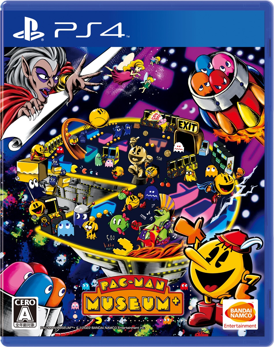 PS4】PAC-MAN MUSEUM+ | バンダイナムコエンターテインメント