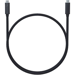 Razer｜【国内正規品】 Thunderbolt 4 ケーブル（USB-C to USB-C） 100W 0.8ｍ (ブラック)｜RC21-01860100-R3M1