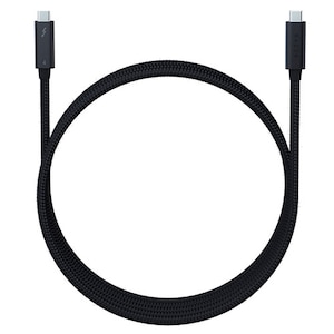 Razer｜【国内正規品】 Thunderbolt 4 ケーブル（USB-C to USB-C） 100W 2.0ｍ (ブラック)｜RC21-01870100-R3M1