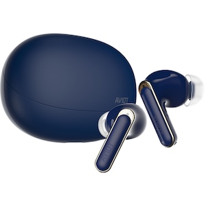 AVIOT｜ノイズキャンセリング機能搭載　完全ワイヤレス　Bluetoothイヤホン(ネイビー)｜TE-U1-NV