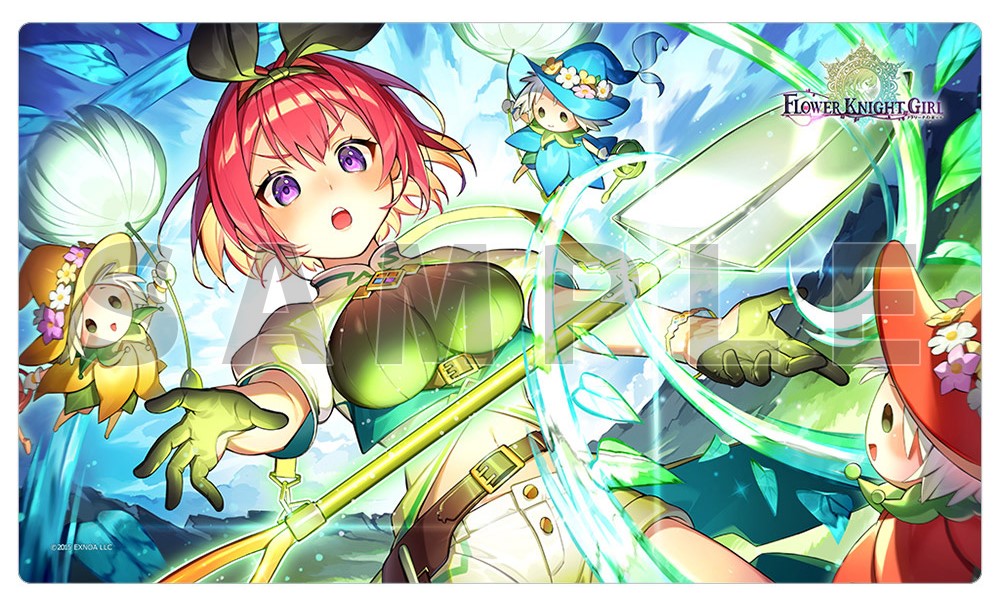 たにはらなつき プレイマット FLOWER KNIGHT GIRL」ラバーマット(新たに咲く花) | Key-th