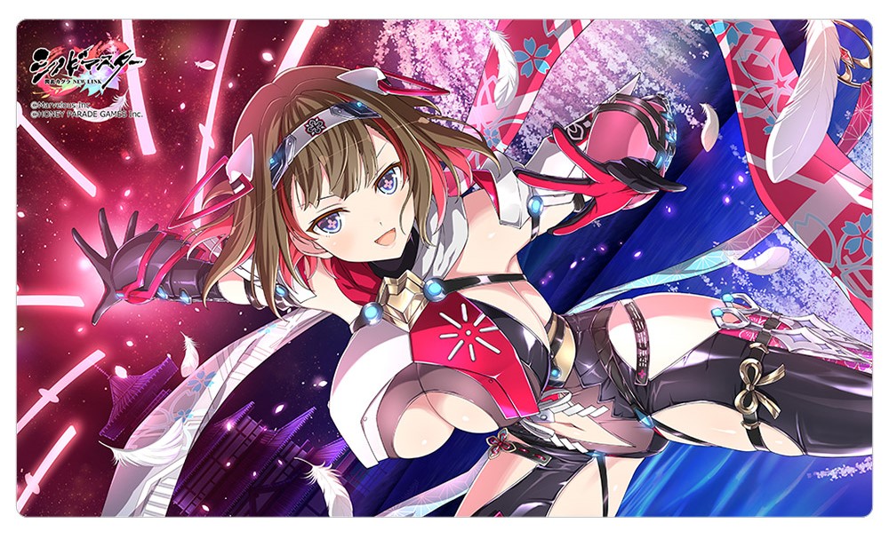 シノビマスター 閃乱カグラ NEW LINK」ラバーマット（鴇／盛・伝説爆乳