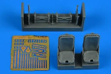 1/48 ウェストランドシーキングHAS.1/HAS.5/HU.5 操縦席(2個入
