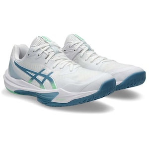 �A�V�b�N�X�b�����Y �o���[�{�[���V���[�Y SKY ELITE FF 3�iWhite/Saba Blue�E�T�C�Y�F25.0cm�j�b1051A080-106-25.0