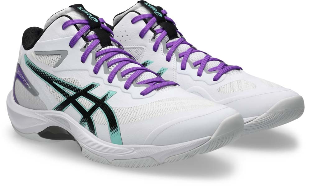 ユニセックス バレーボールシューズV-SWIFT FF MT 5（WHITE／BLACK