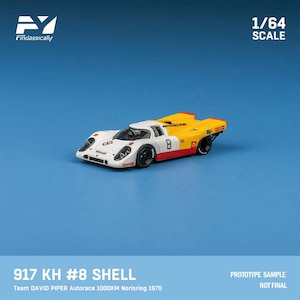 Finclassically�b1/64 Porsche 917K Yellow White #8�yFY64035�z�bFY64035 ��ټ� 917K ��۰/�ܲ� #8
