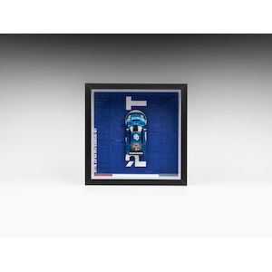 Top Art�b1/64 LB F40 frame version Chrome pilot blue/finished frame�yTP0008�z�bTP0008 LB F40 �ڰ�VER ��ٰ/̨Ư��