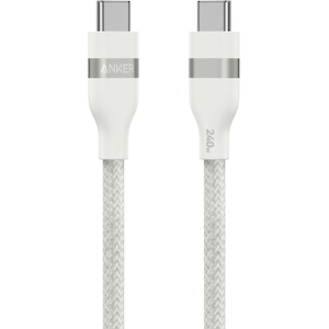 Anker�bAnker USB-C �� USB-C �P�[�u�� (0.9m, 240W, ���ϋv�i�C����)�i�z���C�g�j�bA82E2N21