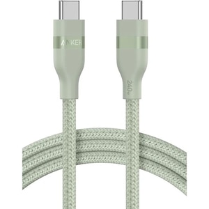 Anker�bUSB-C �� USB-C �P�[�u�� (1.8m, 240W, ���ϋv�i�C����)�i�O���[���j�bA82E2N62