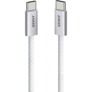 Anker�bAnker Zolo USB-C �� USB-C �P�[�u�� 240W ���ϋv�i�C���� 1.0m�i�z���C�g�j�bA8060121